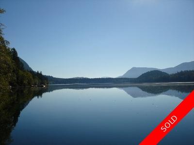 Cowichan Lake Waterfront Lot for sale: Creekside Development   (Listed 2010-05-13)