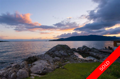 Caulfeild Waterfront Home! for sale: 3 bedroom 3,000 sq.ft. (Listed 2017-02-10)